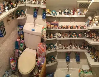 トイレのフィギア
