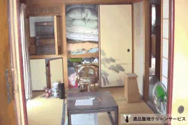 群馬県前橋市での遺品整理事例｜「辛くて進まない」ご遺族の悩みに寄り添った個別供養と全体清掃