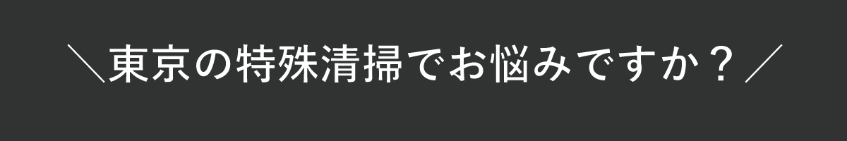 東京の特殊清掃