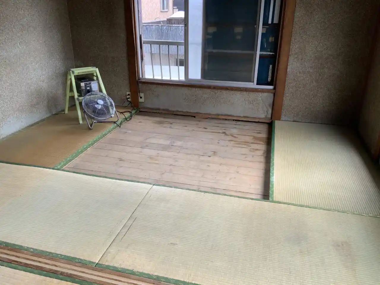 オゾン発生器を設置した部屋の様子