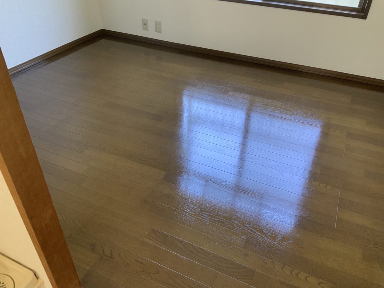 床板を張り替えた後の様子